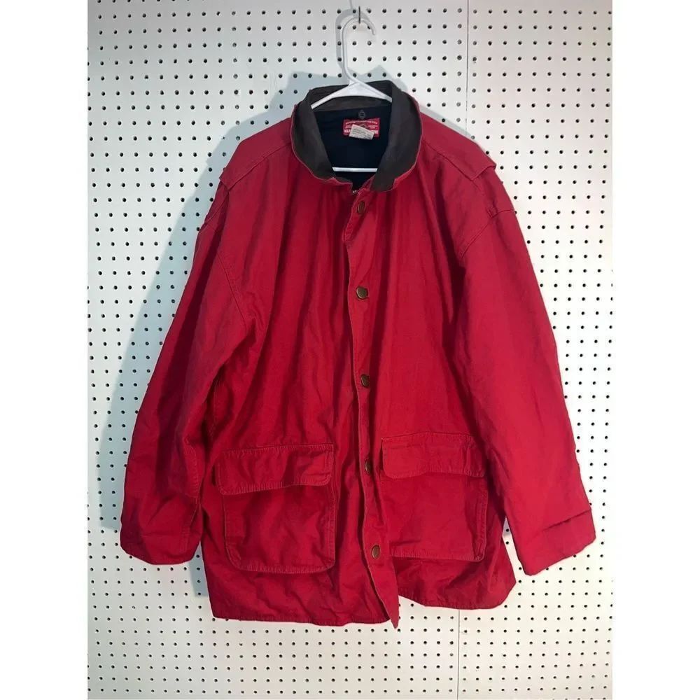 Marlboro country store cotton twill button down jacket